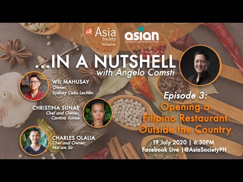 In a Nutshell – Episode 3: Opening a Filipino Restaurant Outside the Country