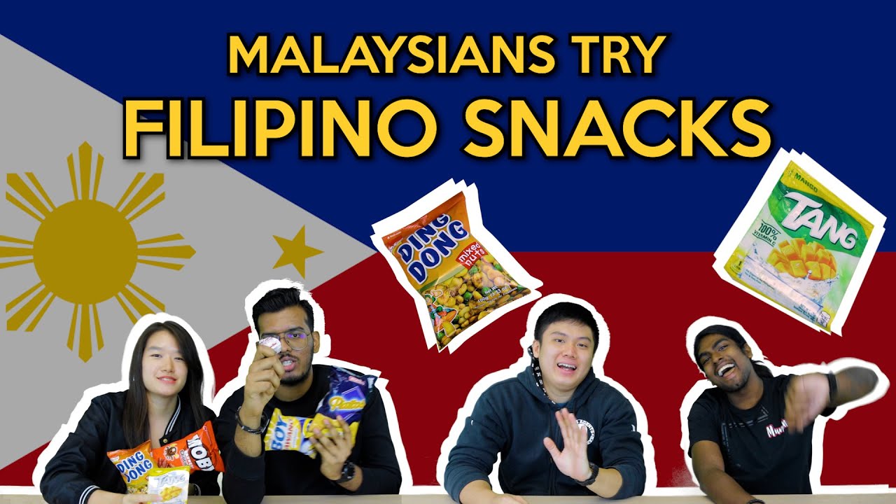 Malaysians Try Filipino Snacks