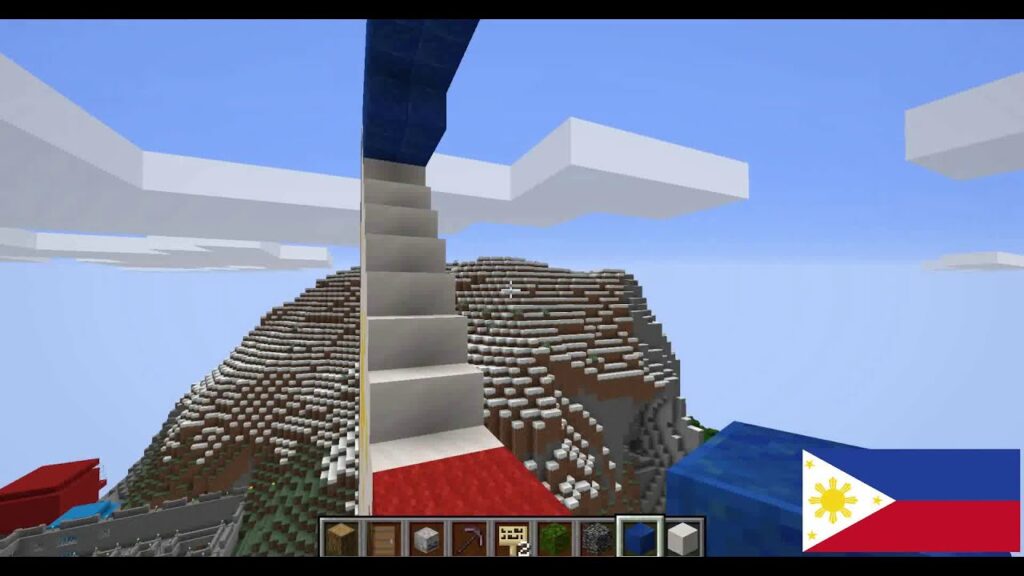 Minecraft Builds – How To Build The Philippines Flag