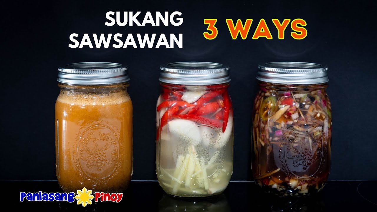 Sukang Sawsawan in 3 Ways | How to Make Spiced Vinegar Dipping Sauce
